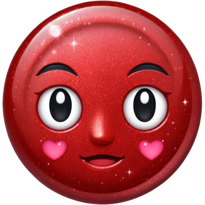 glitter red member emoji