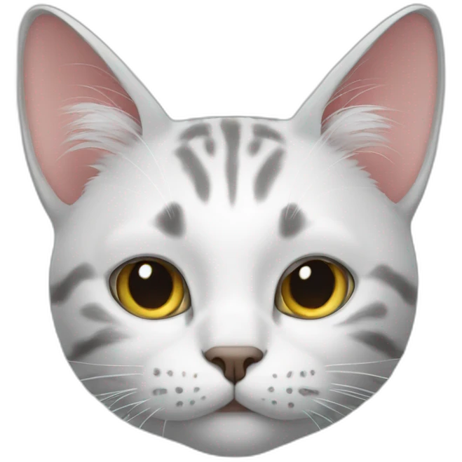 Cat with a airpod emoji