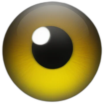 While eye emoji