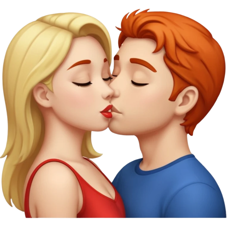 Kissing emoji