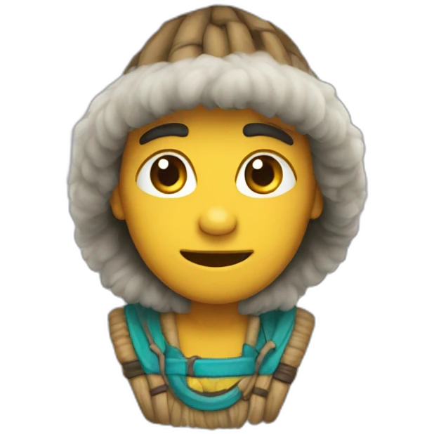 Kagou huppé emoji