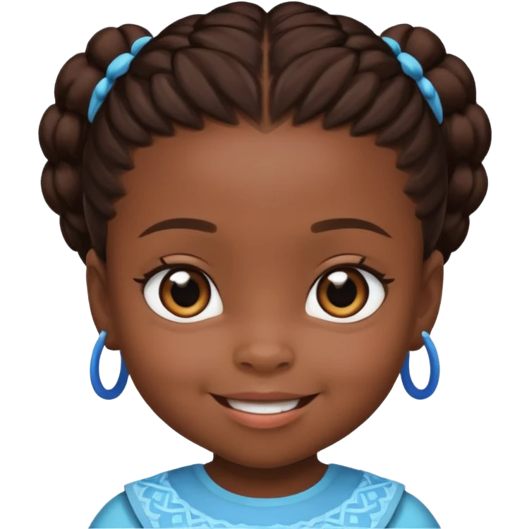 Princess Shuri as a baby  emoji