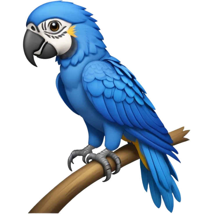 Arara azul emoji