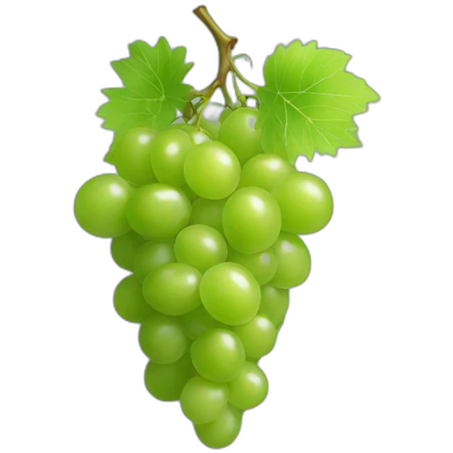 Green grapes emoji