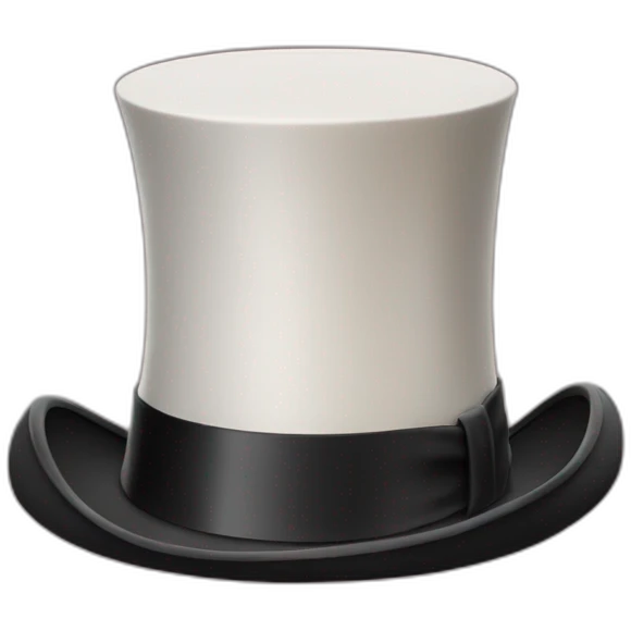  retro disney cylinder hat emoji