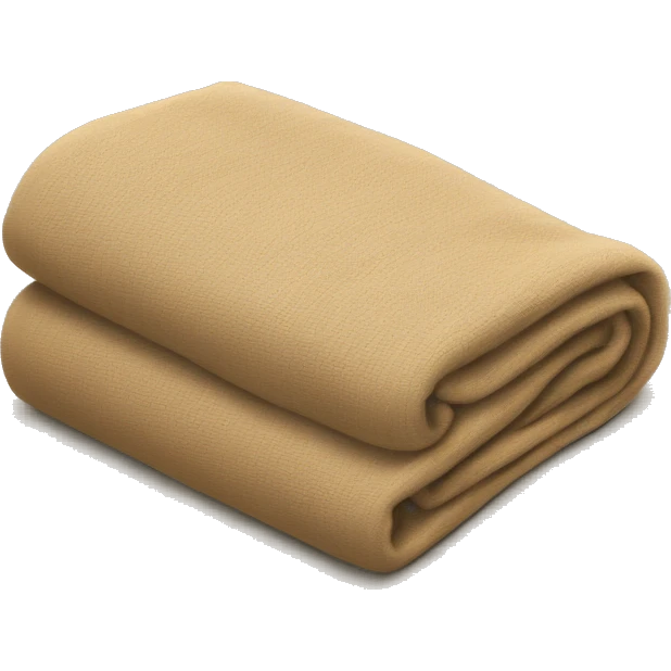 Tan blanket folded  emoji