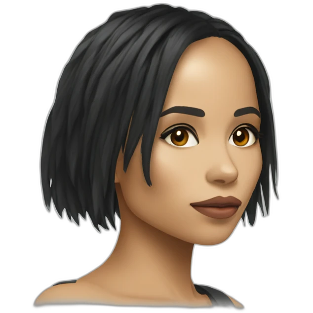 zoë kravitz emoji