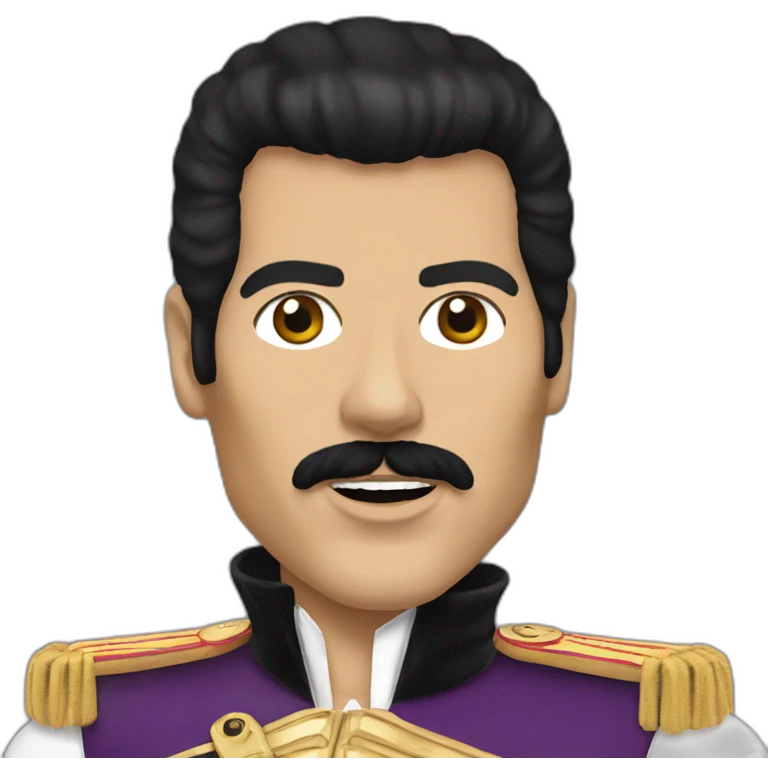 Freddie Mercury emoji
