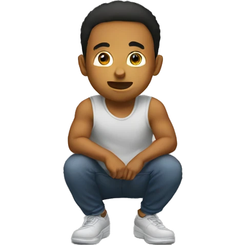squat emoji