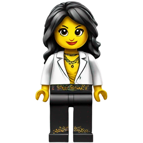 Lego girl emoji
