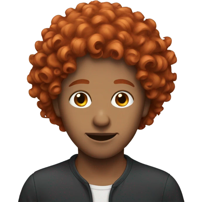 people with red curly hair emoji