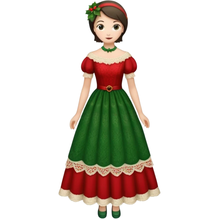 Christmas Emily Dickinson Full body emoji