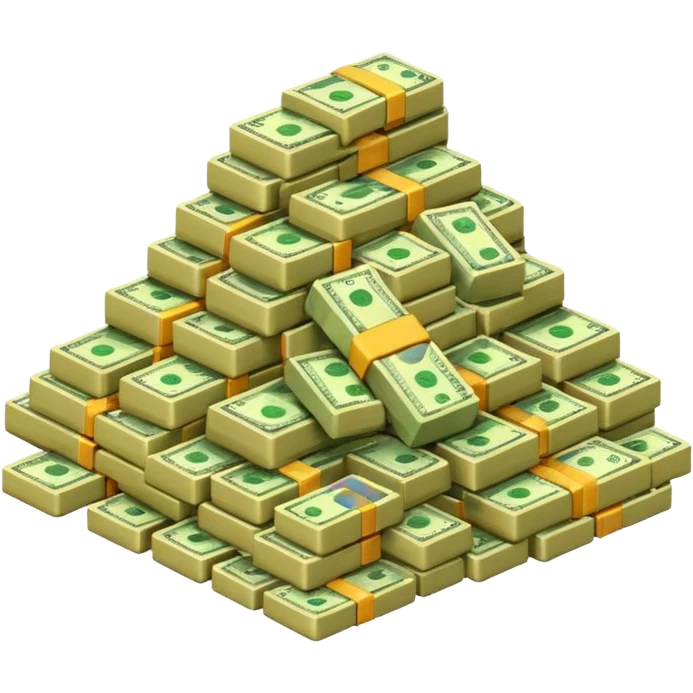 pixel money emoji