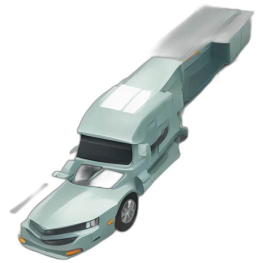Obèse déguisé en autoroute  emoji