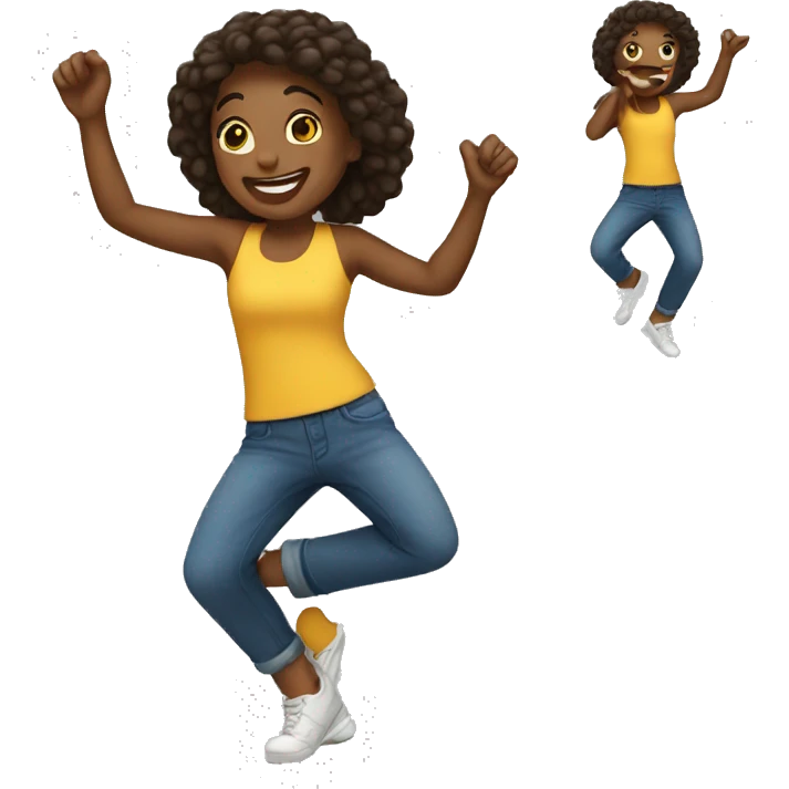 Dancing  emoji