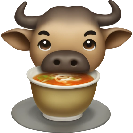 Made with slow-cooked oxknee cartilage, doganitang (ox knee soup) emoji