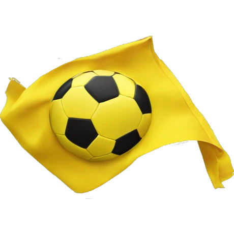football penalty flag emoji