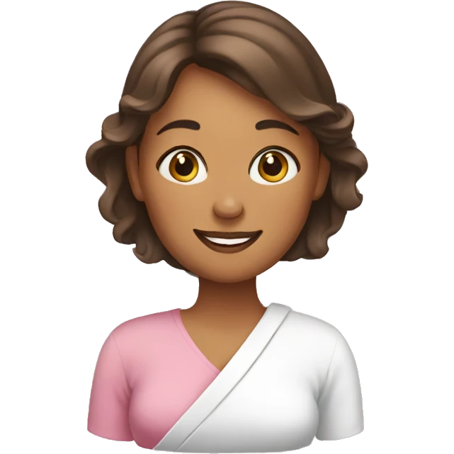 nursuring woman emoji