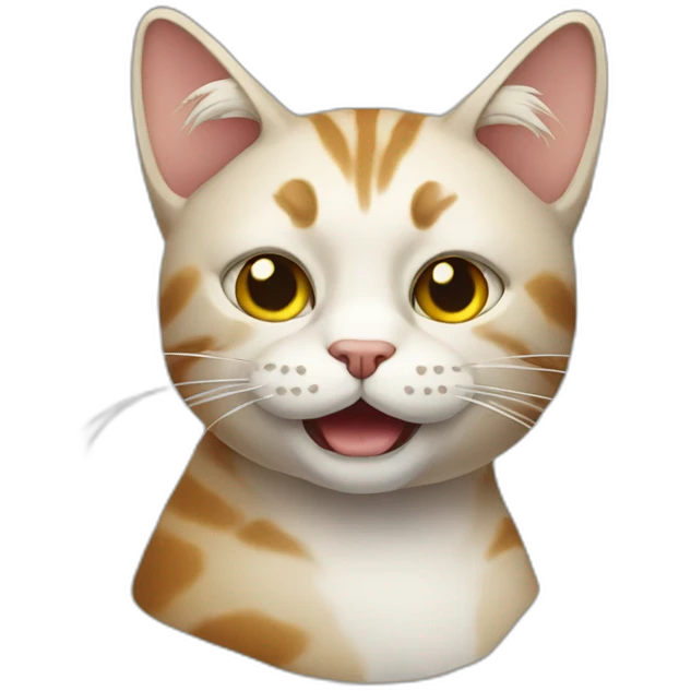 stoned cat emoji