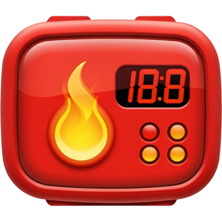 Temperature Alarm Alert emoji