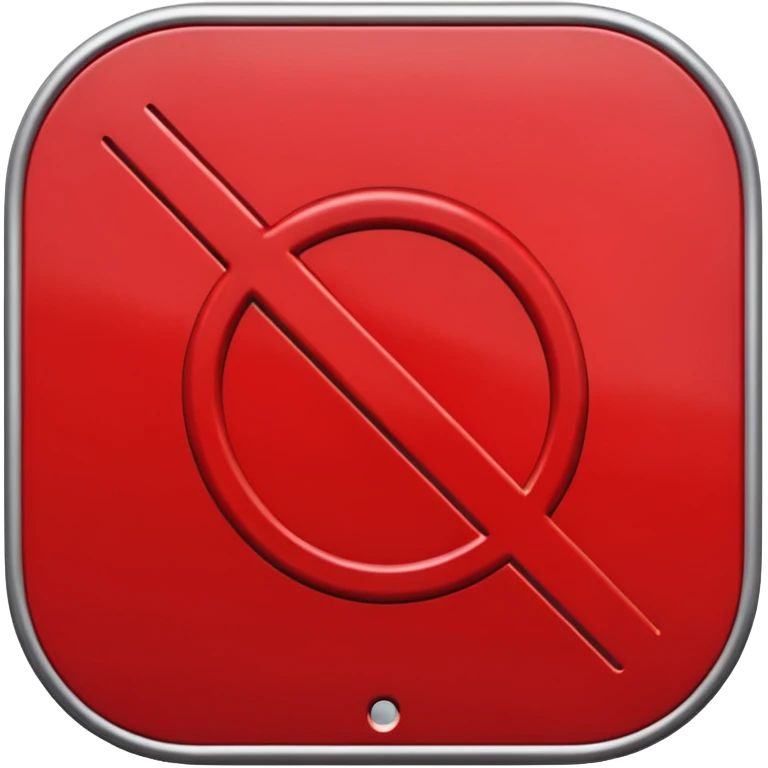 no entry sign emoji