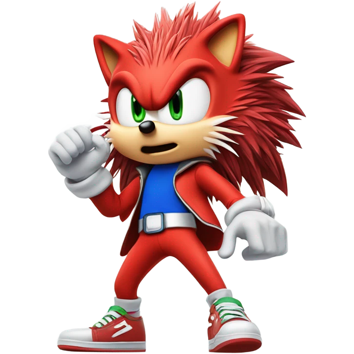 Sonic the hedgehog  emoji