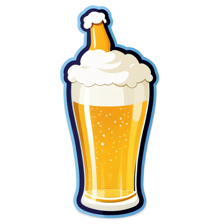 Drinking beer emoji