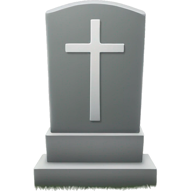 Headstone emoji