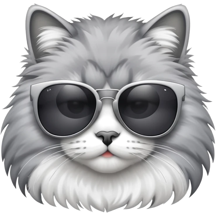 cool cat wearing sunglasses emoji