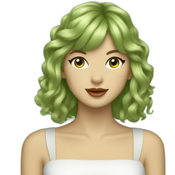 Green Taylor Swift emoji