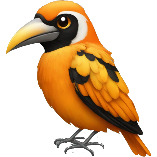 Troupial emoji