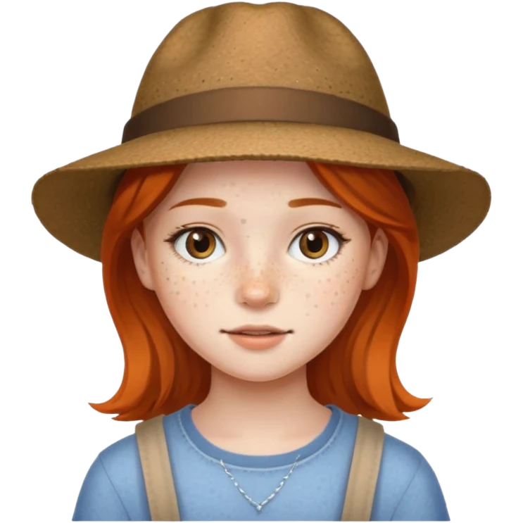 Stikers of a girl which hat 15 years old emoji