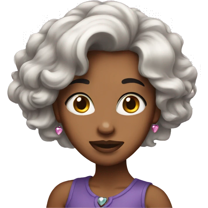 Glamour heart emoji