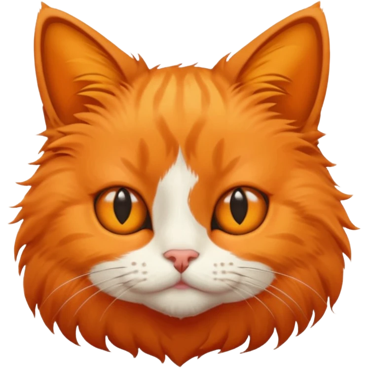 Cat with thin eyes  emoji