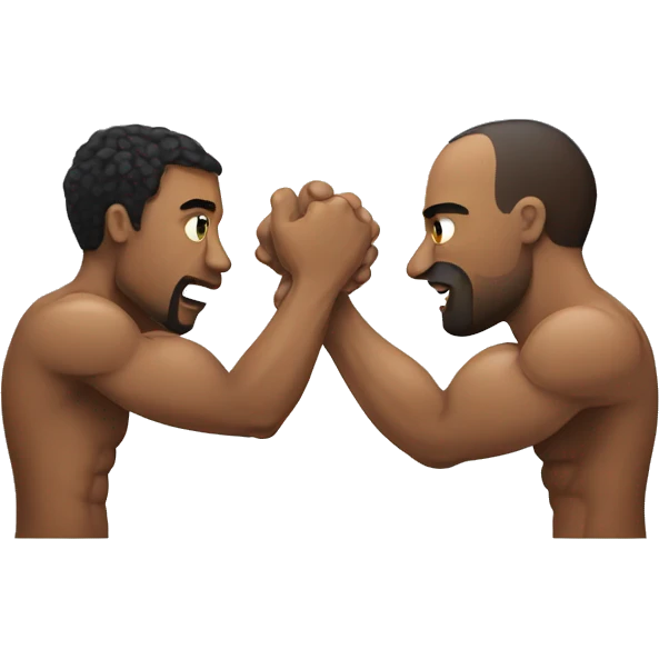 harris armwrestling emoji