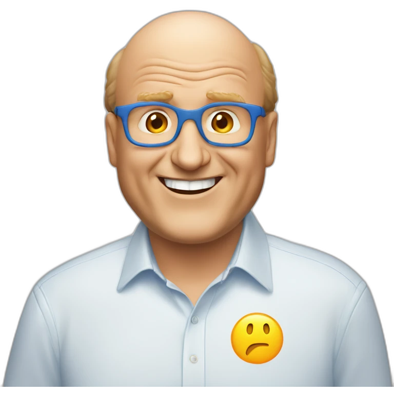 Steve ballmer, sweating, excited emoji