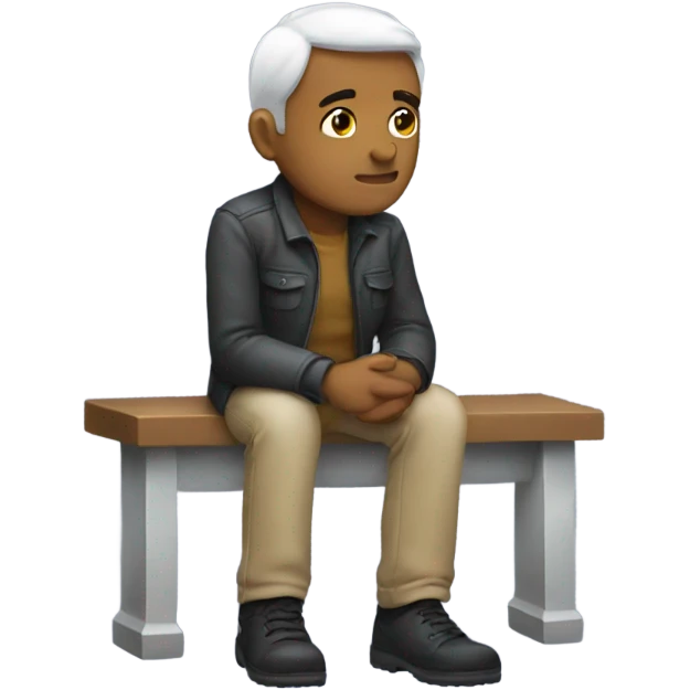 man waiting  emoji