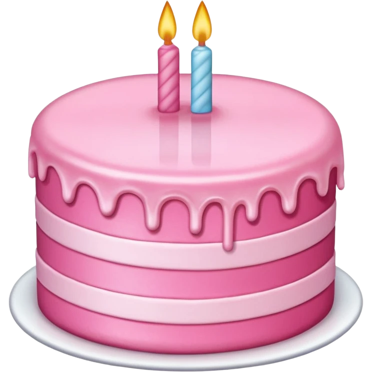 Cake pink emoji