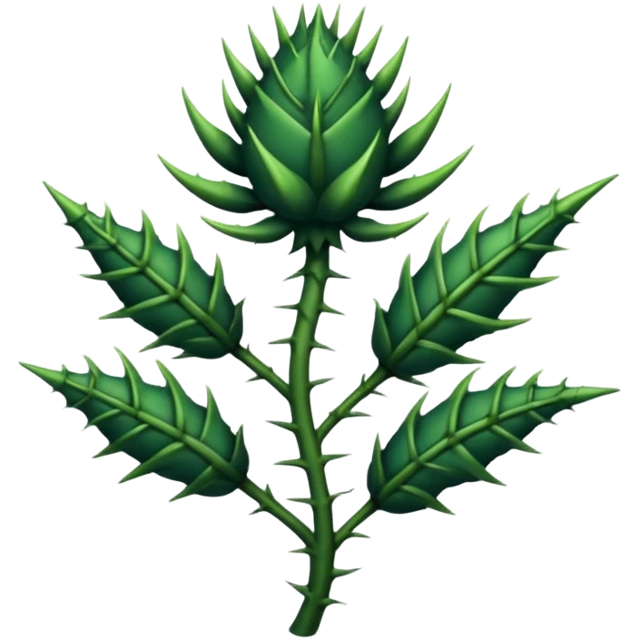 evil weeds emoji