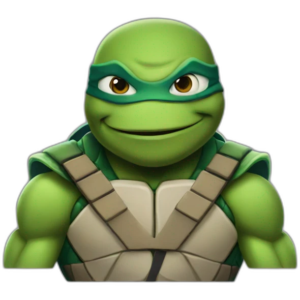 Mbappe ninja turtle emoji