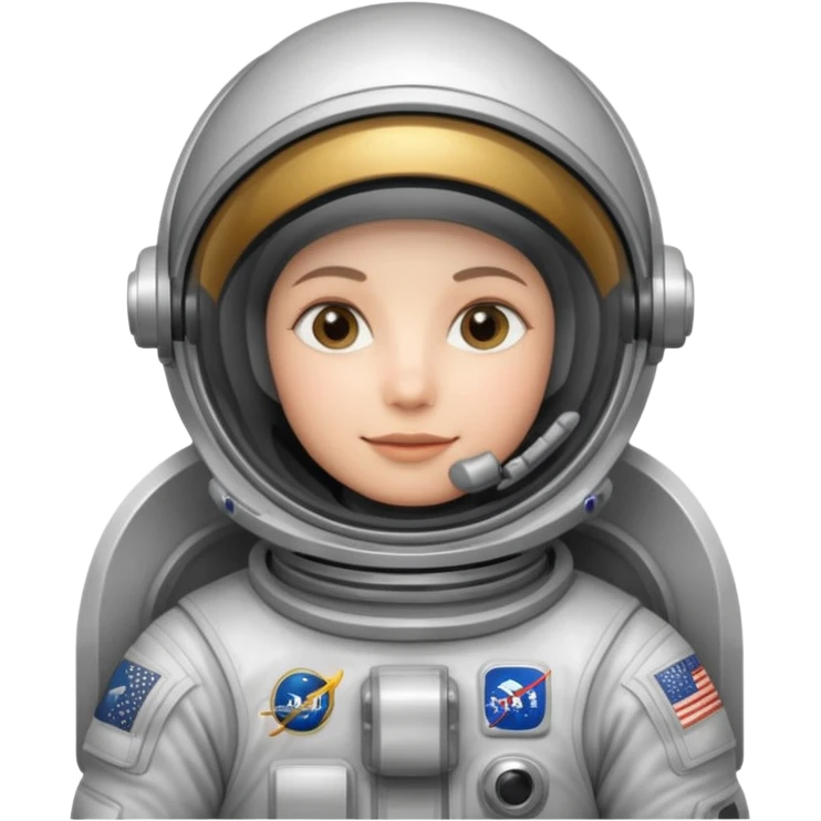 Astronaut on rocket emoji