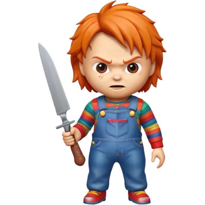 Un emojin de chuky emoji