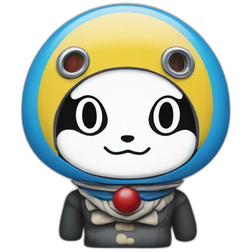 Doraemon warhol emoji