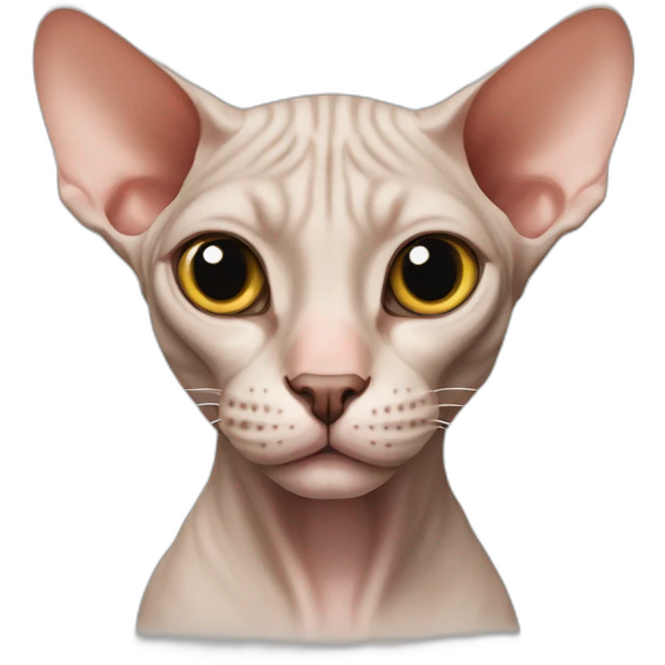 SPHYNX cat emoji