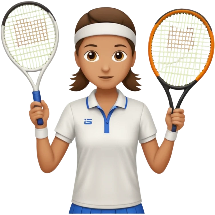 Tennis champion emoji