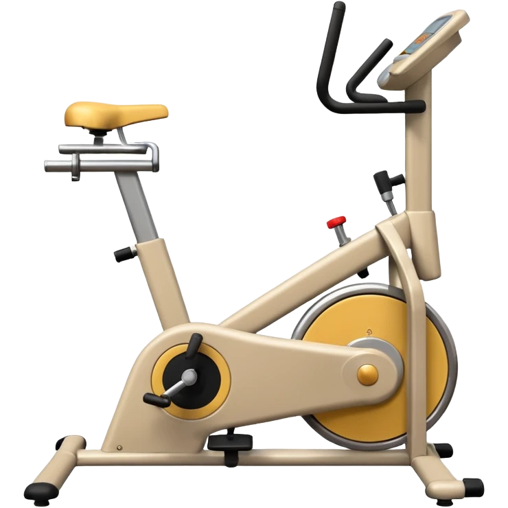 Beige spinning gym machine emoji