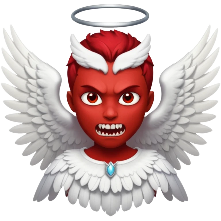 شيطان وملائكة emoji