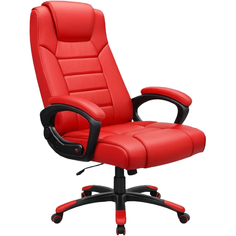 swivel gaming red colour chairs emoji