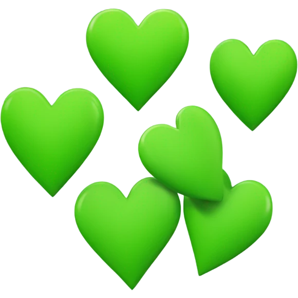 Green heart emoji