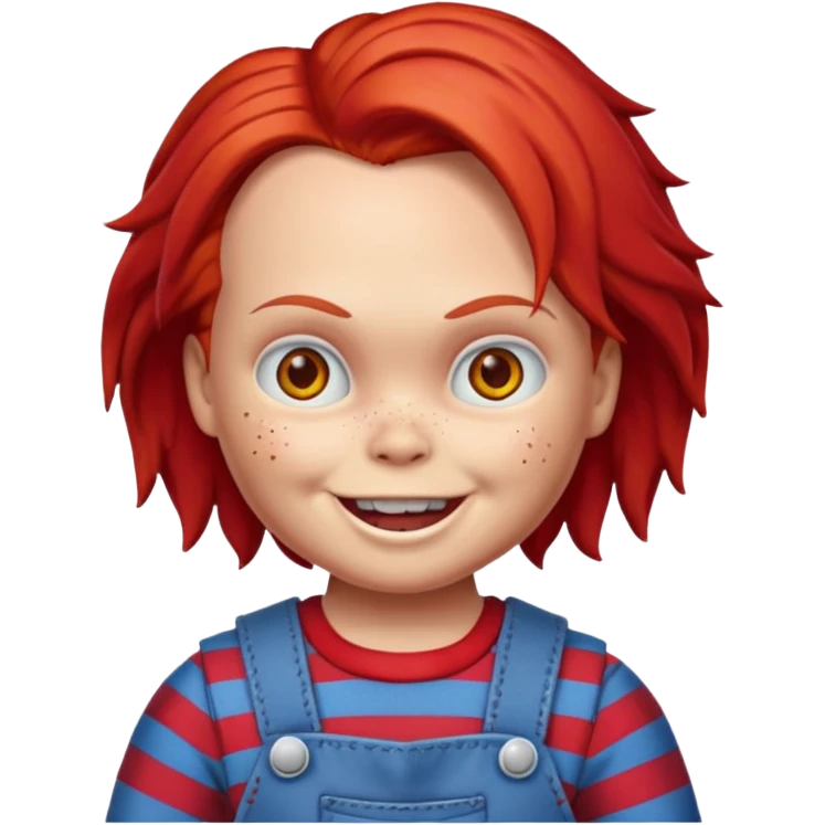 Un emojin de chuky emoji